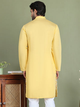 Embroidered Straight Kurtas.