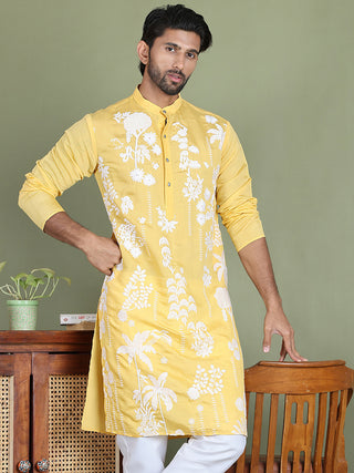 Embroidered Straight Kurtas.