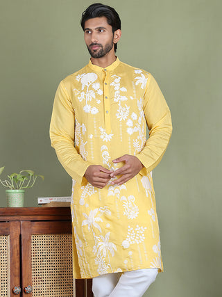 Embroidered Straight Kurtas.