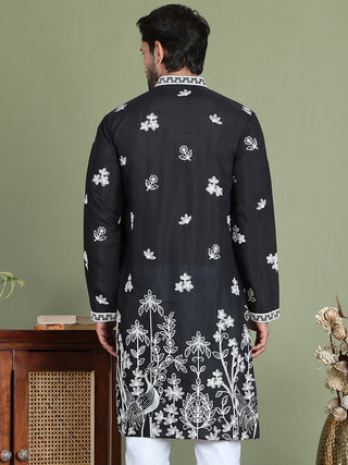 Floral Embroidered and Sequins Kurtas