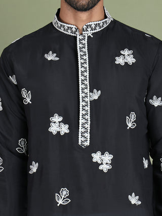 Floral Embroidered and Sequins Kurtas