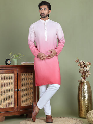 Sequins and Ombre Design Kurtas For Men