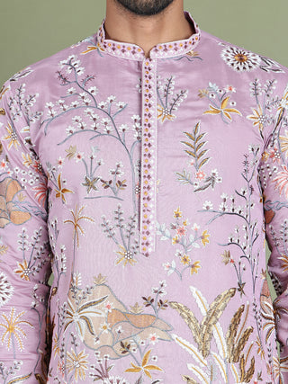 Floral Embroidered Straight Kurtas