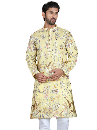 Floral Embroidered Straight Kurtas