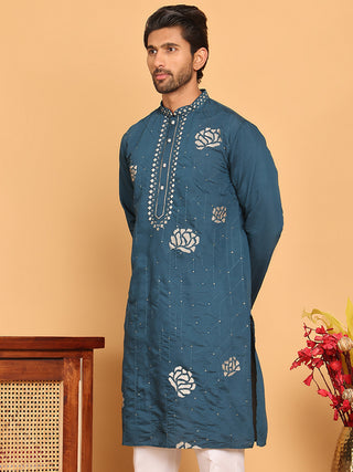 Men's Sequins and Embroidered Kurtas.