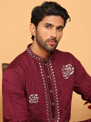 Men's Sequins and Embroidered Kurtas.