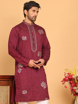 Men's Sequins and Embroidered Kurtas.
