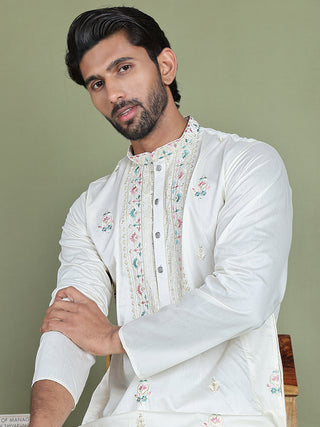 Men's Embroidered and Sequence Work Kurtas