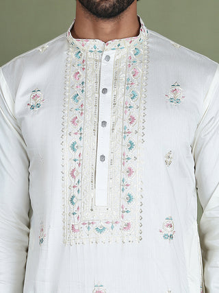 Men's Embroidered and Sequence Work Kurtas