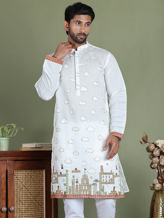 Embroidered and Sequins Kurtas