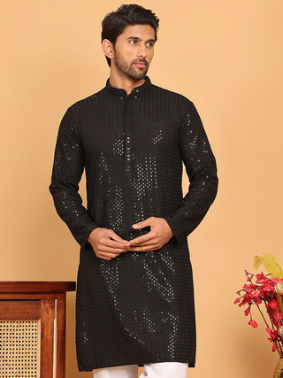 Embroidered & Sequence Kurtas for Men