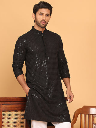 Embroidered & Sequence Kurtas for Men