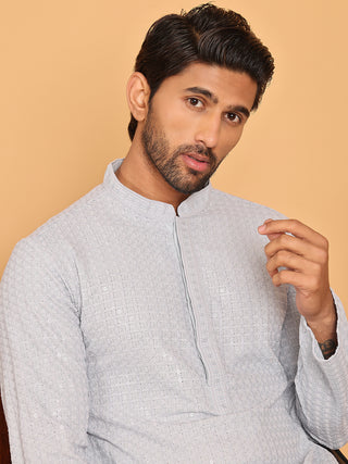 Embroidered & Sequence Kurtas for Men