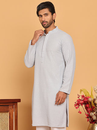 Embroidered & Sequence Kurtas for Men