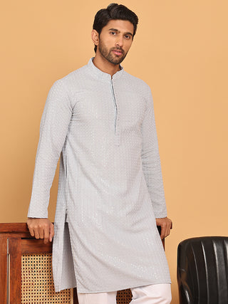 Embroidered & Sequence Kurtas for Men