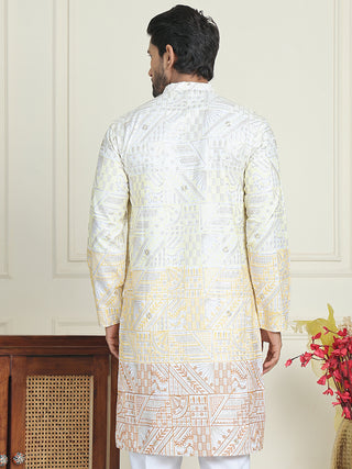 Embroidered, Ombre Design Kurtas