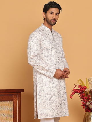 Embroidered & Sequins straight Kurtas