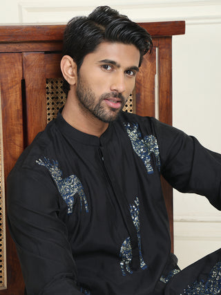 Animal Embroidered Kurtas.