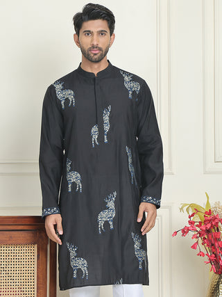 Animal Embroidered Kurtas.