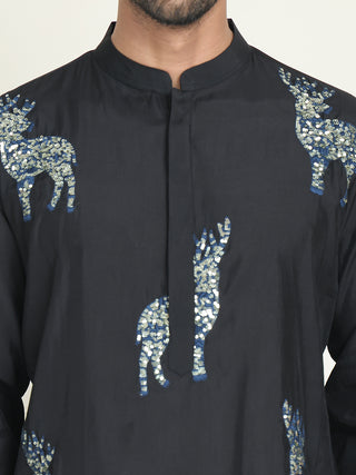 Animal Embroidered Kurtas.