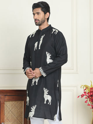 Animal Embroidered Kurtas.