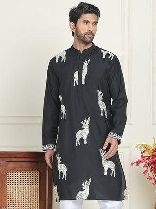 Animal Embroidered Kurtas.