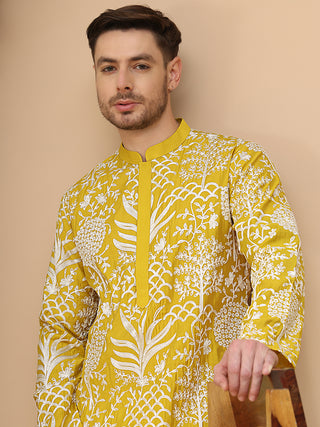 Embroidered Silk Blend Kurtas