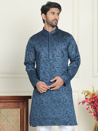 Embroidered & Sequins Straight Kurtas