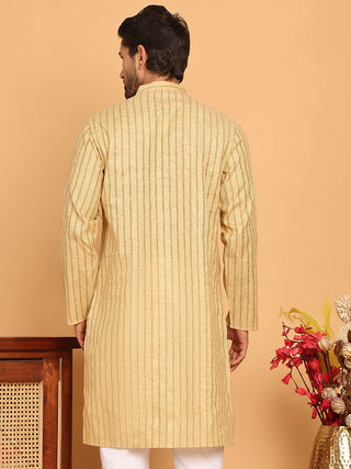 Men's Cotton Striped Kurtas