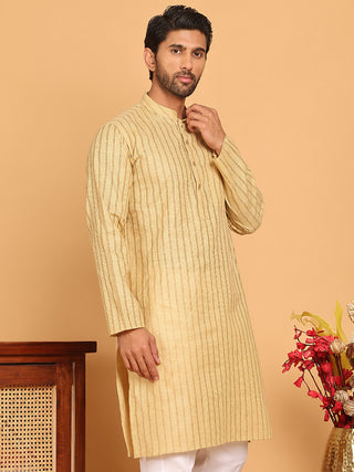 Men's Cotton Striped Kurtas