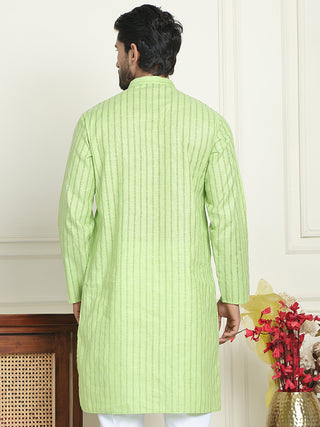 Men's Cotton Striped Kurtas