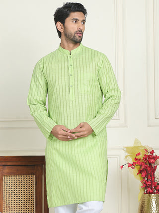 Men's Cotton Striped Kurtas