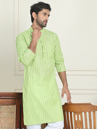 Men's Cotton Striped Kurtas