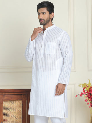 Men's Cotton Striped Kurtas