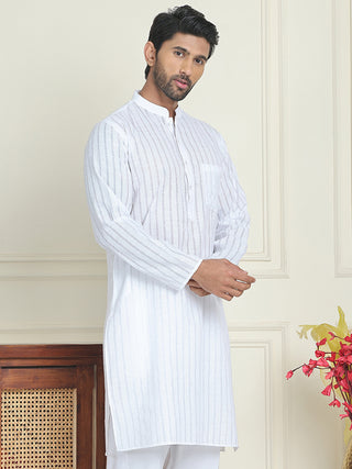 Men's Cotton Striped Kurtas