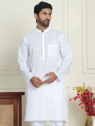 Men's Cotton Striped Kurtas