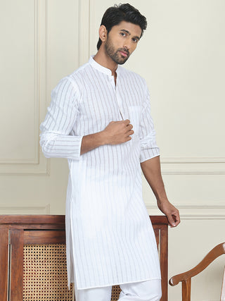 Men's Cotton Striped Kurtas