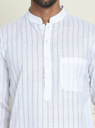 Men's Cotton Striped Kurtas