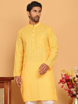 Men's Cotton Striped Kurtas