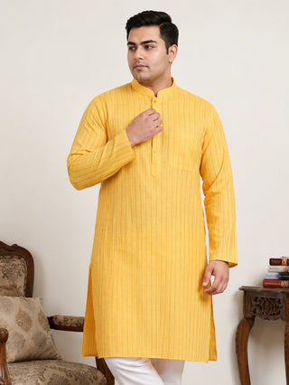 Men's Cotton Striped Kurta