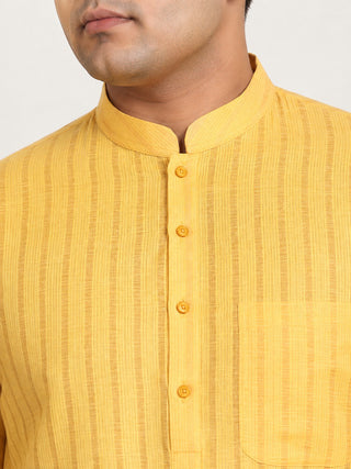 Men's Cotton Striped Kurta