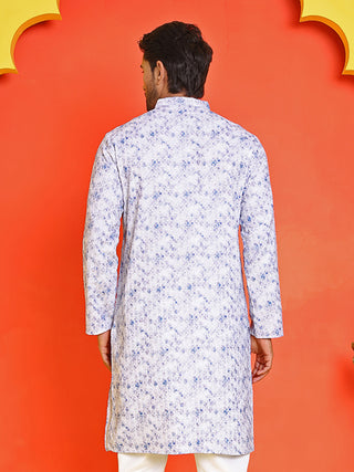 Sequin Embroidered Pure Cotton Kurtas
