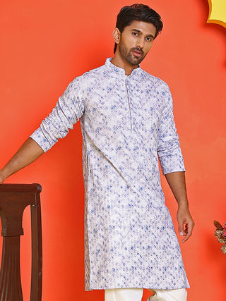 Sequin Embroidered Pure Cotton Kurtas