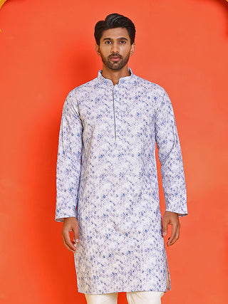 Sequin Embroidered Pure Cotton Kurtas