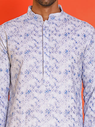 Sequin Embroidered Pure Cotton Kurtas