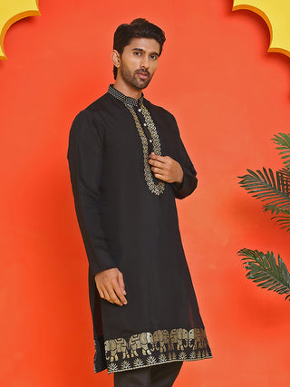 Embroidered Chikankari Kurtas For Men