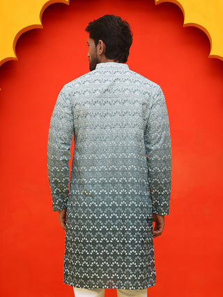 Ombre Printed & Embroidered Kurtas