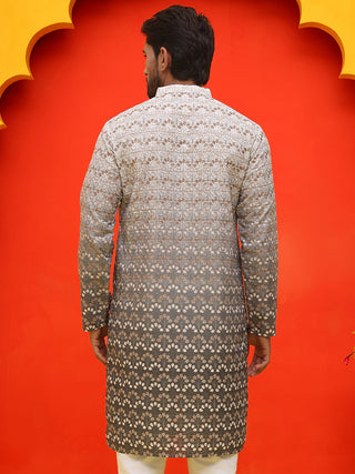 Ombre Printed & Embroidered Kurtas
