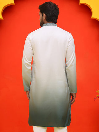Ombre Printed & Embroidered Kurtas