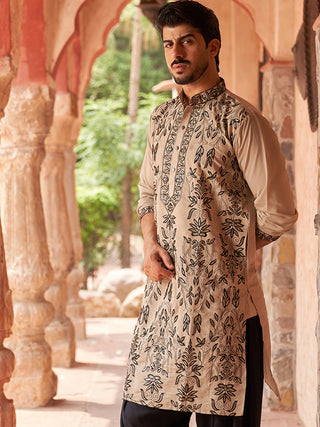 Embroidered & Sequins Kurtas For Men